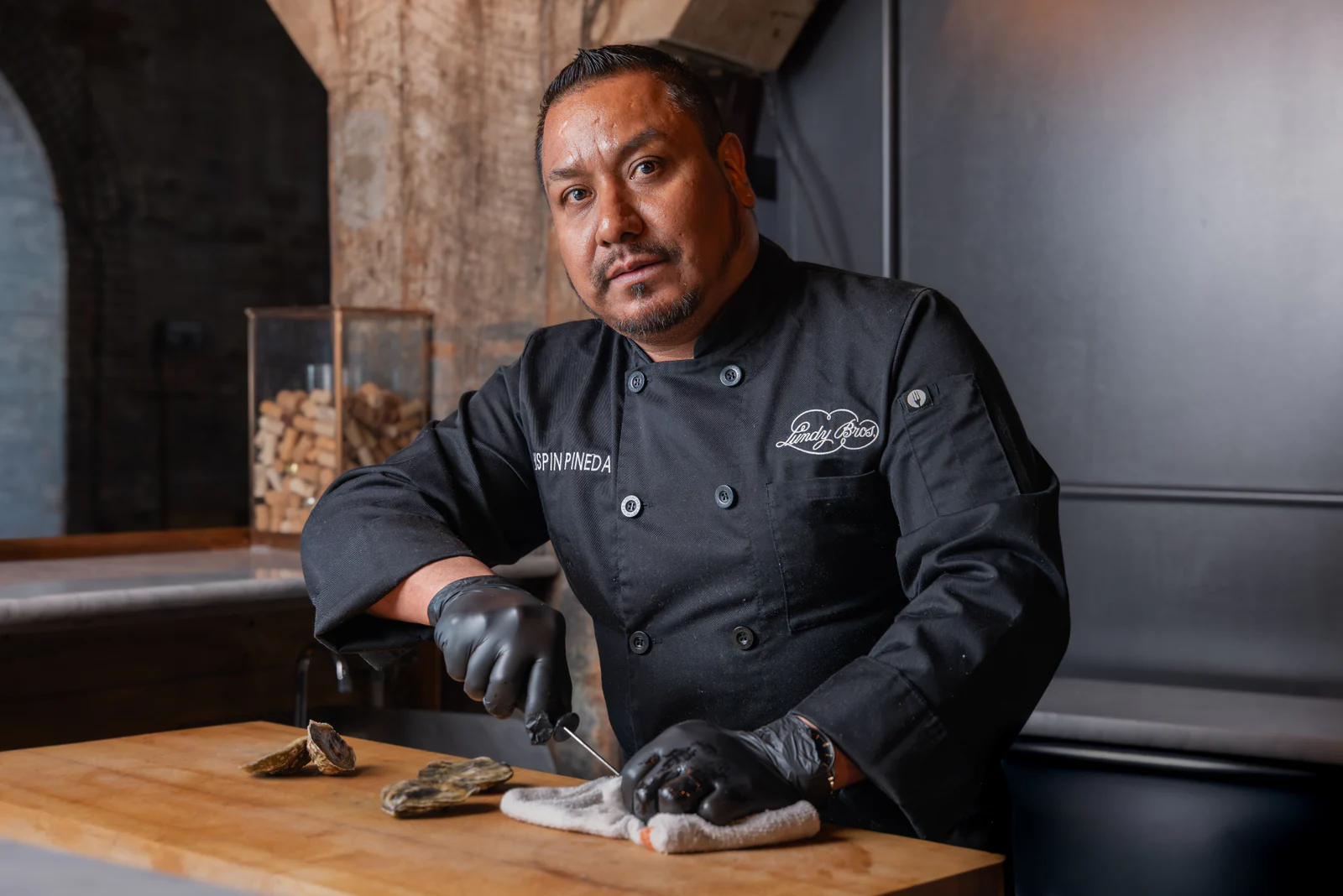 Chef portrait sample